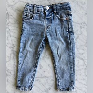 Zara Light Blue Skinny Pants